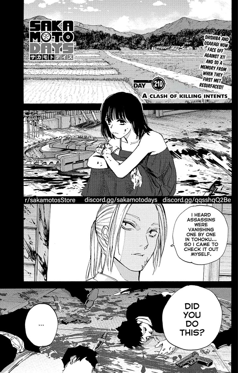 Sakamoto Days Chapter 210